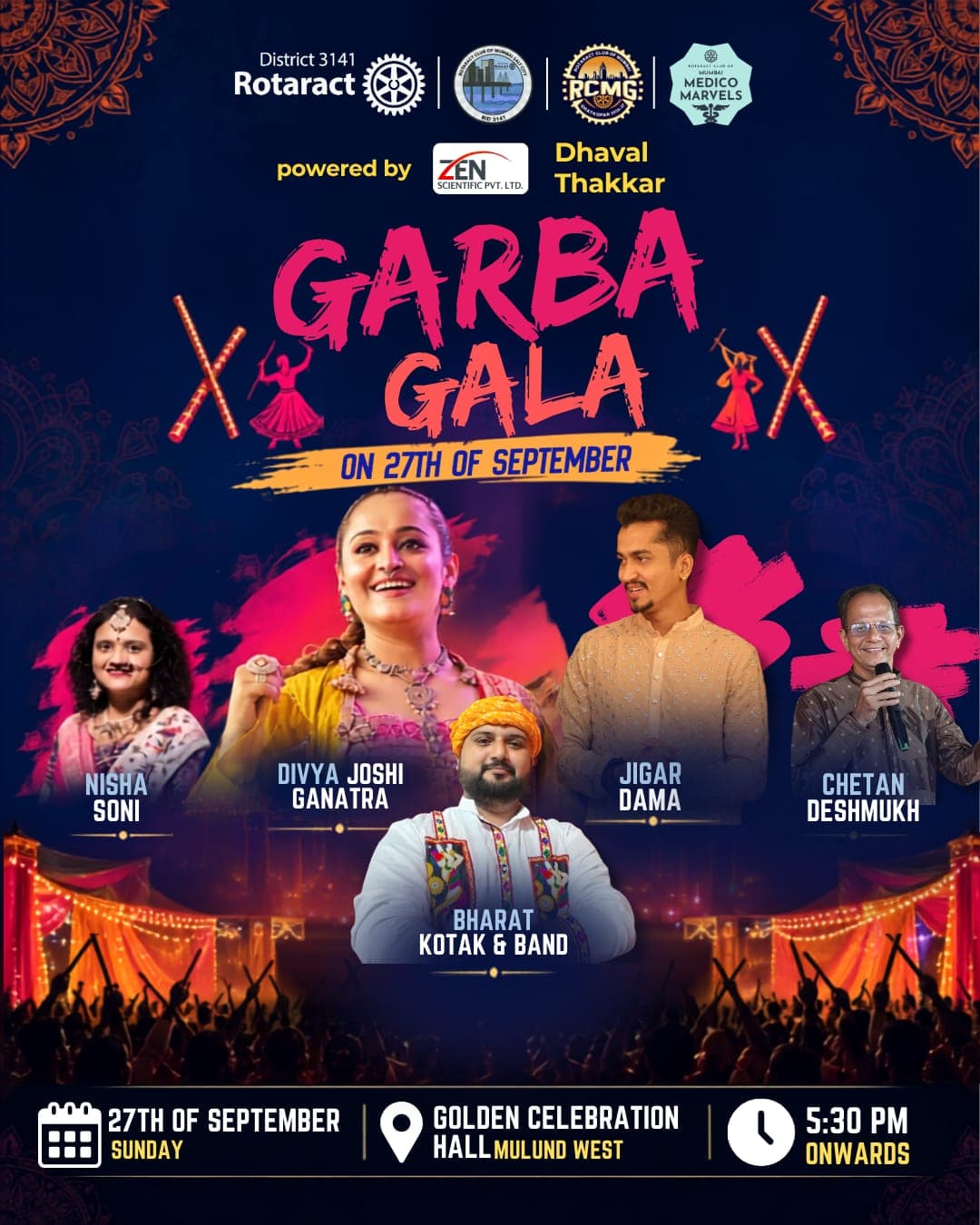 Garba Gala invitation